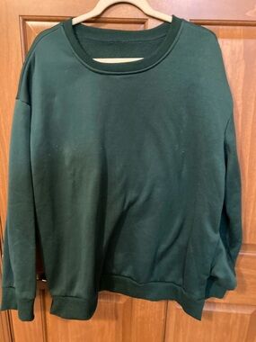 Women's Crewneck Sweatshirt - Forest Green